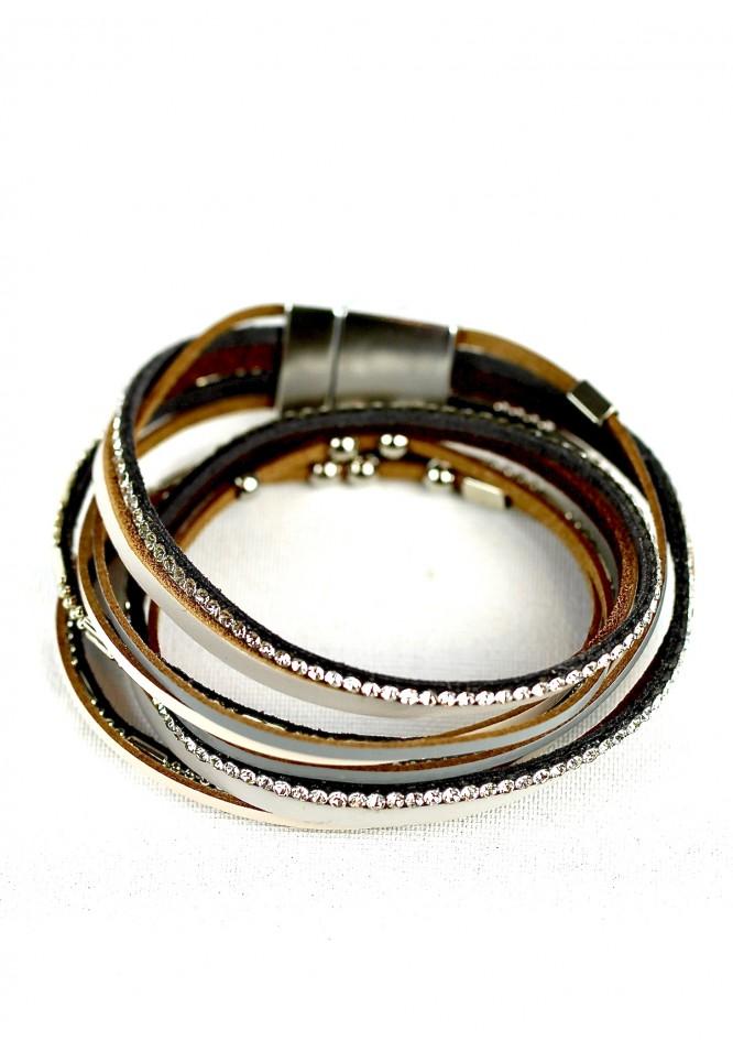 la muse Wrap around multi-strand bracelet