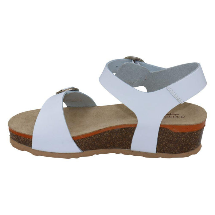 La Plume Akron Women's Slingbacks White