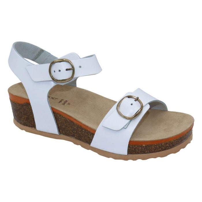 la plume Akron Women's Slingbacks White