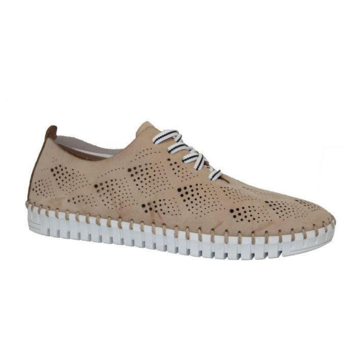 La Plume Annie Women's Sneakers Beige Nubuck