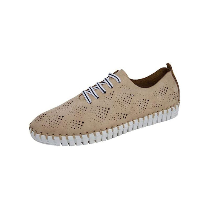 La Plume Annie Women's Sneakers Beige Nubuck