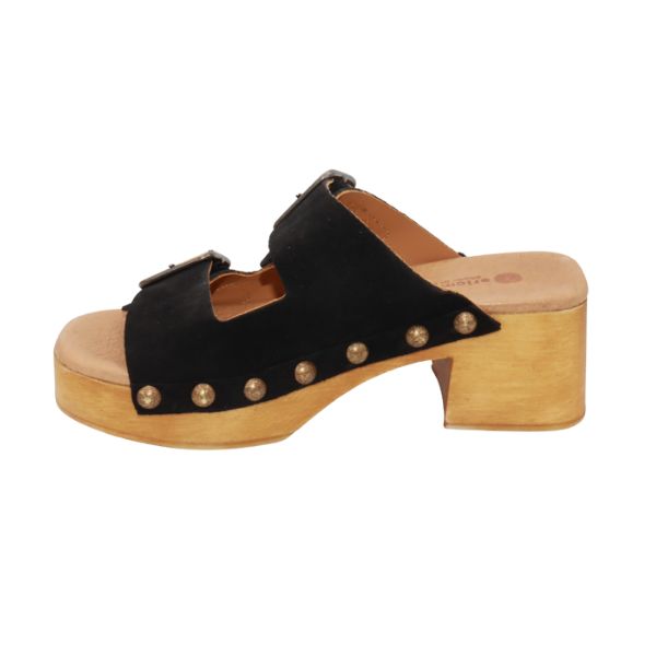 La Plume Austin Women's Sandals Black