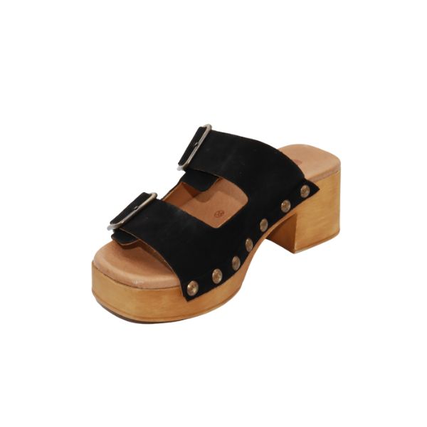 La Plume Austin Women's Sandals Black