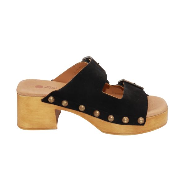 La Plume Austin Women's Sandals Black