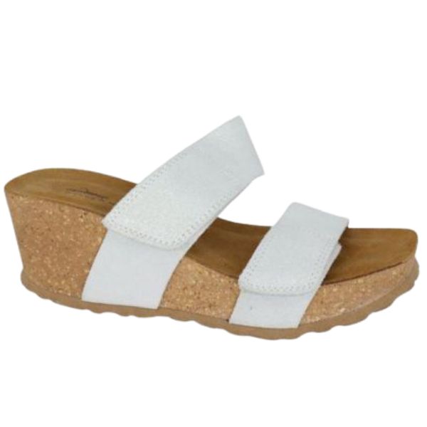 la plume Bliss Women's Sandals White