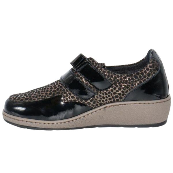 La Plume Britta Women's Shoes Black Copper