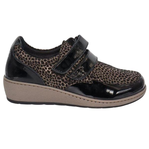 La Plume Britta Women's Shoes Black Copper