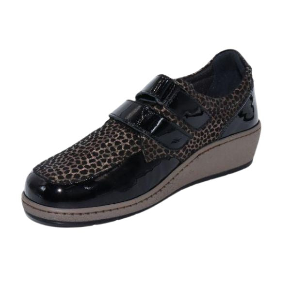 La Plume Britta Women's Shoes Black Copper