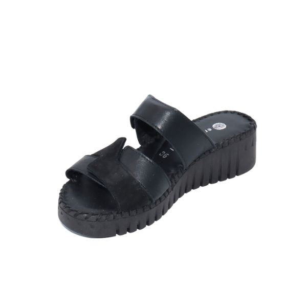 La Plume Darien Women's Sandals Black