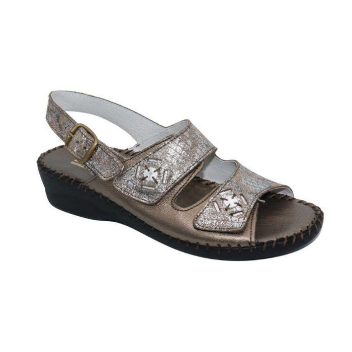 la plume Dusty Women's Sandals Pewter