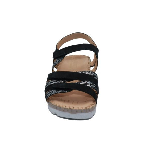 La Plume Fiesta Women's Slingbacks Black