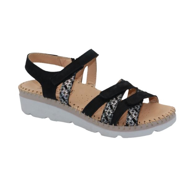 la plume Fiesta Women's Slingbacks Black