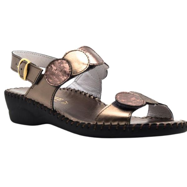 la plume Fiora Women's Slingbacks Pewter