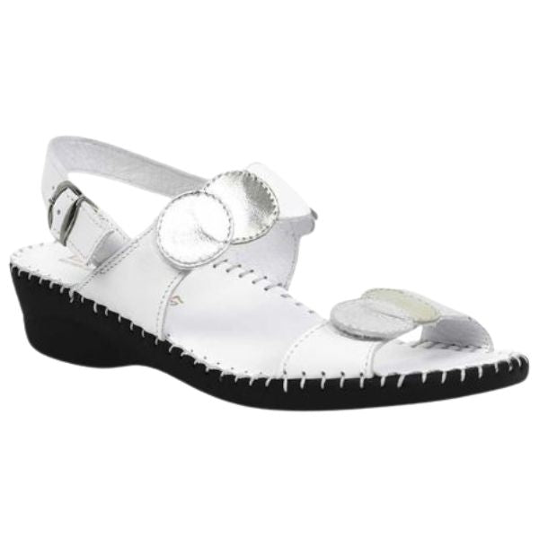 la plume Fiora Women's Slingbacks Red Snake