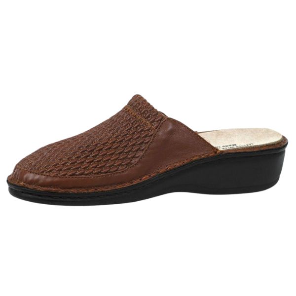 La Plume Flex Slide Women's Cork Black Leather