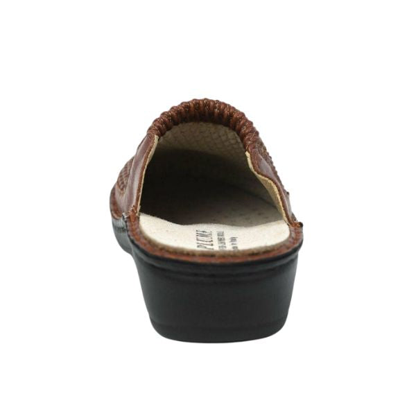 La Plume Flex Slide Women's Cork Black Leather