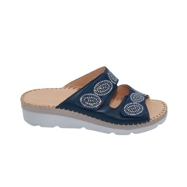 La Plume Glitz Women's Sandals Denim