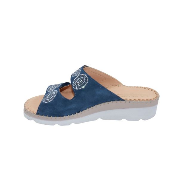 La Plume Glitz Women's Sandals Denim