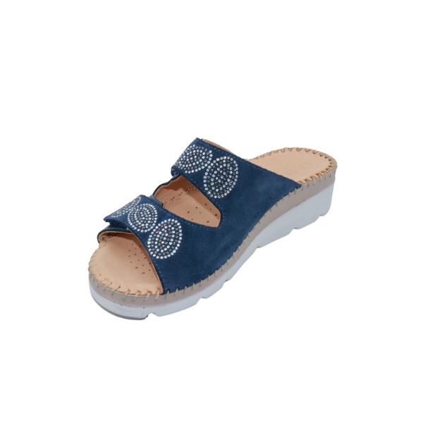 La Plume Glitz Women's Sandals Denim