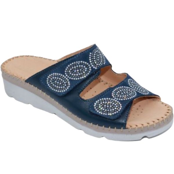 la plume Glitz Women's Sandals Denim