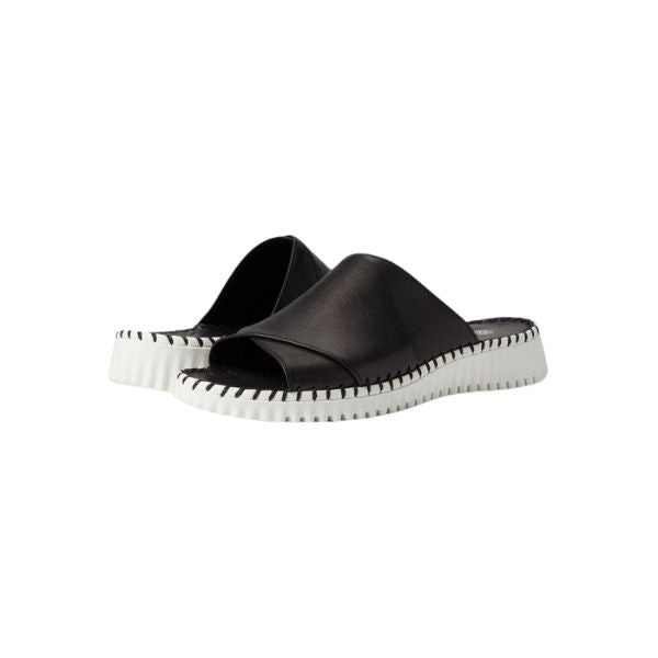 La Plume Gloria Women Slides Taupe Leather