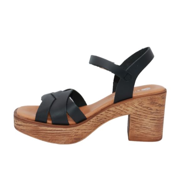 La Plume Heidi Women's Sandals Black