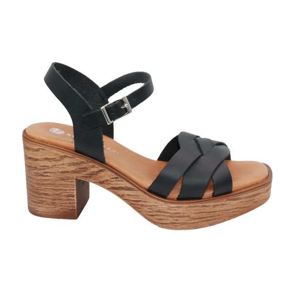 la plume Heidi Women's Sandals Black