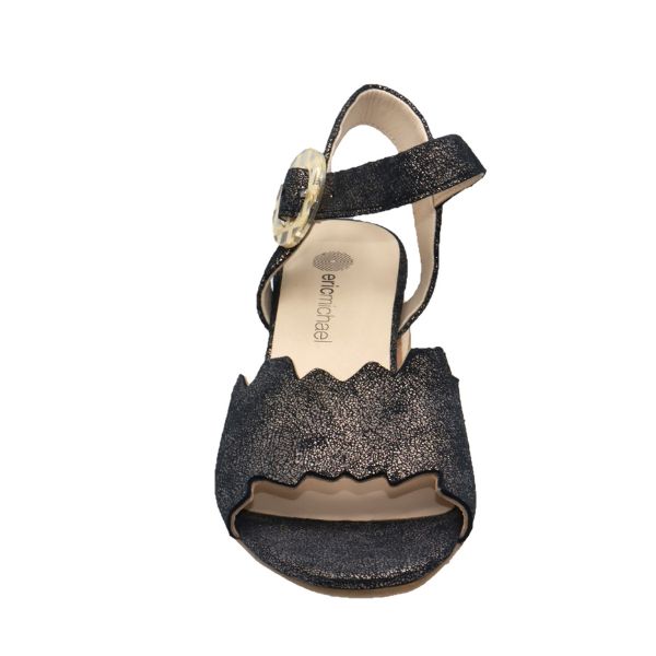 La Plume Jade Women's Sandals Black Metallic