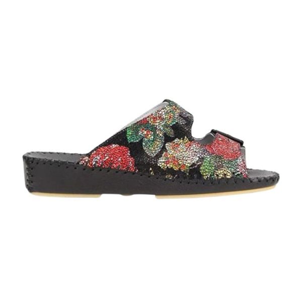 La Plume Jen Classic Women's Sandals Navy Python