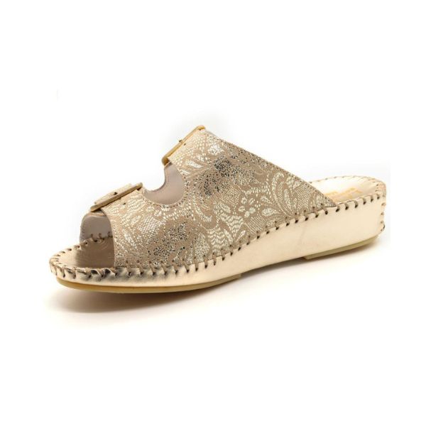 La Plume Jen Prints Women's Sandals Black Splash