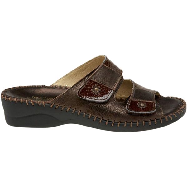 La Plume Jessica Women's Sandals Brown Combo