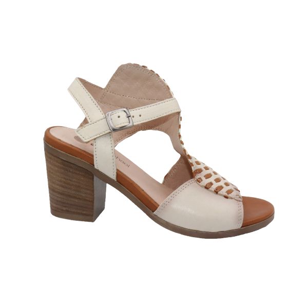 La Plume Madrid Women's Sandals Beige Multi