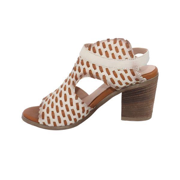 La Plume Madrid Women's Sandals Beige Multi