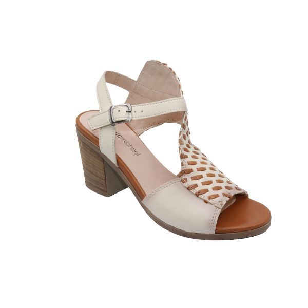 la plume Madrid Women's Sandals Beige Multi