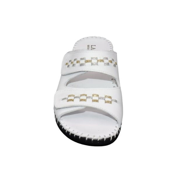 La Plume Martina Women's Sandals White