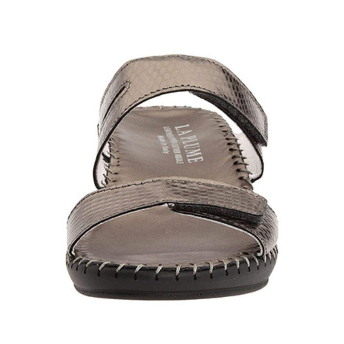 La Plume Nina Women's Sandals Pewter Combo