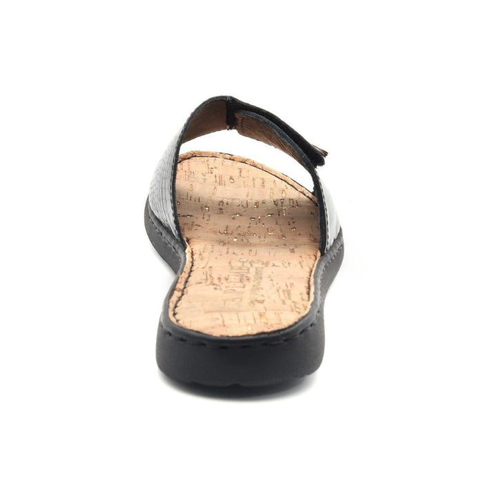 La Plume Raleigh Sale Women's Sandals Black Croco