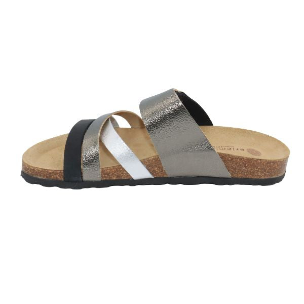 La Plume Randy Women's Sandals Black Combo