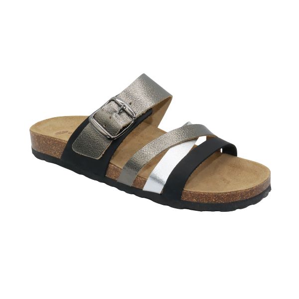 la plume Randy Women's Sandals Black Combo