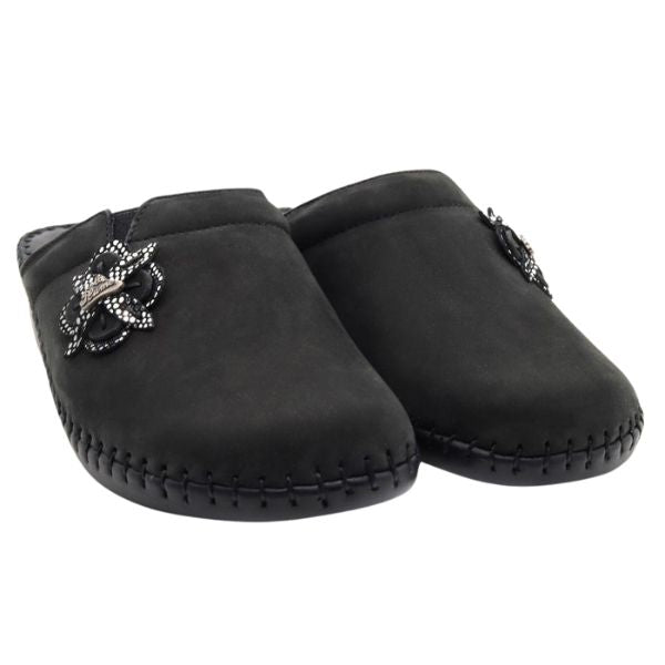 La Plume Roma Women's Sandals Black