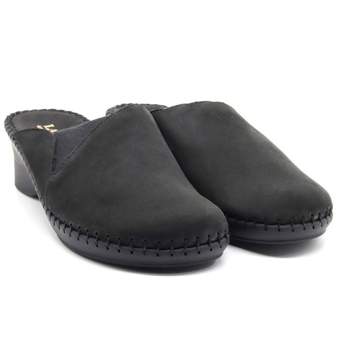 La Plume Salerno Women's Sandals Black Croco