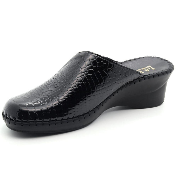 La Plume Salerno Women's Sandals Black Nubuck