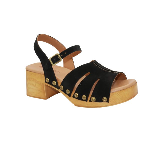 la plume Simone Women's Sandals BLACK