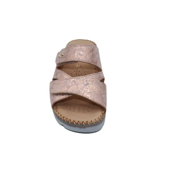 La Plume Sunny Women's Sandals Peach Metallic