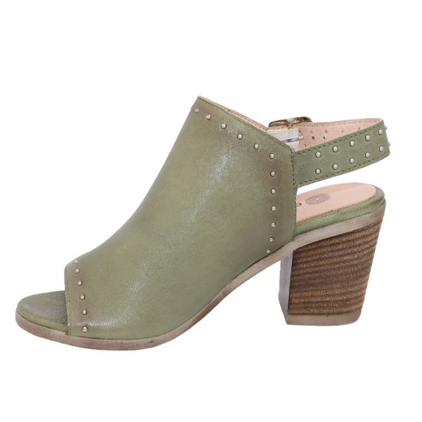 La Plume Tabitha Women's Sandals Green Leather