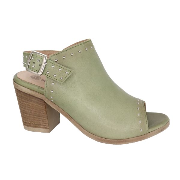 la plume Tabitha Women's Sandals Green Leather