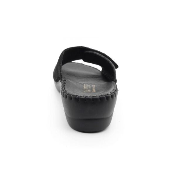 La Plume Torino Women's Sandals Black Croco