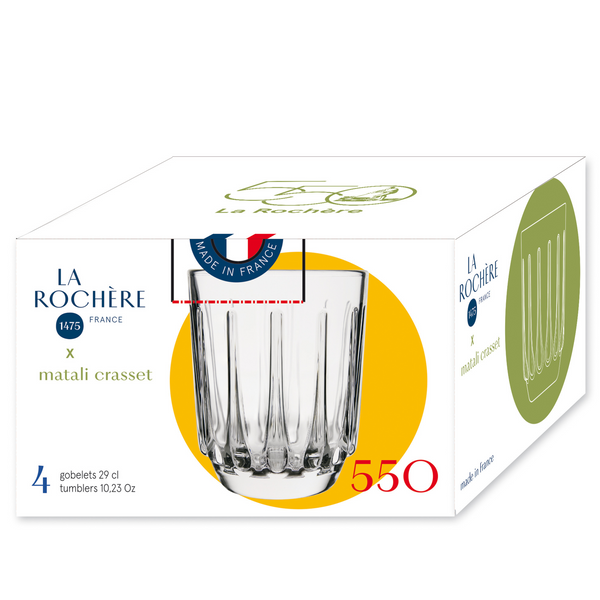 La Rochère 550 Anniversary Tumbler Set/4