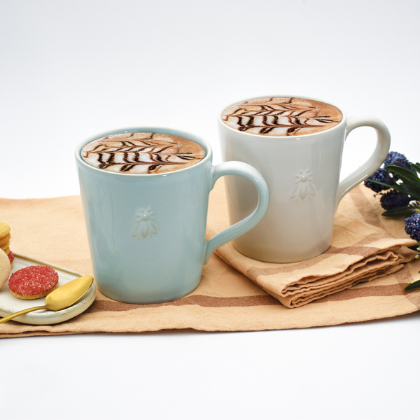 La Rochère Bee Ceramic Coffee Mug Set-2