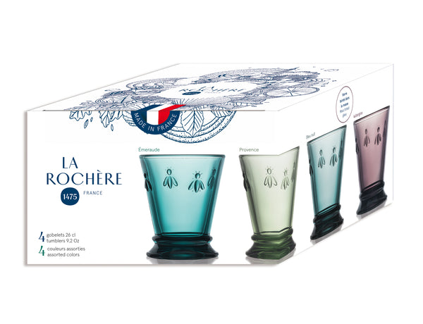 La Rochère Bee Tumbler Assorted Set-4